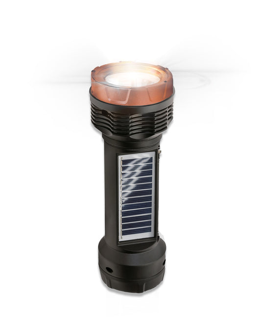 Solar Rechargeable Emergency Flashlight - FSL-200 (Copper)